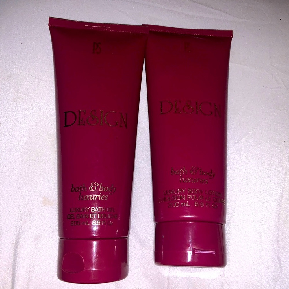 I have a bath body gel and a body lotion